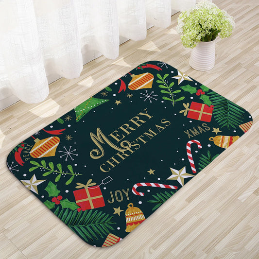 Christmas Bathroom Rug Mats