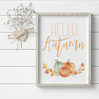 Autumn Canvas Painting Posters For Home Decor