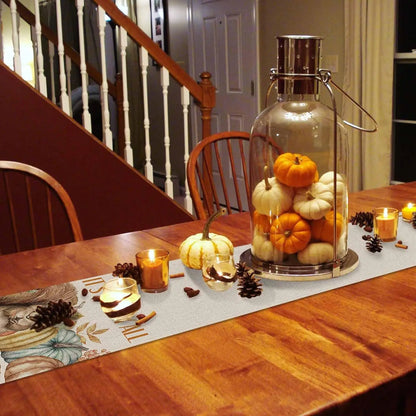 Thanksgiving Squirrel Table Runner