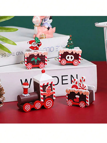 Christmas Tabletop Decorations Mini Wooden