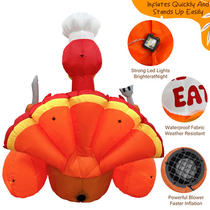 Thanksgiving Inflatable Turkey Decoration