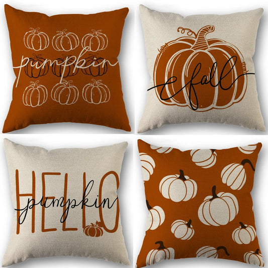 Hello Pumpkin Pillow Covers