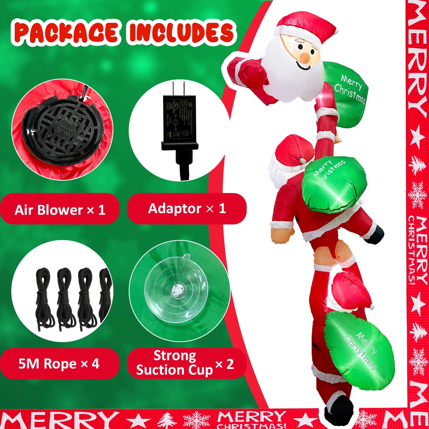 Christmas Inflatables Outdoor Decorations