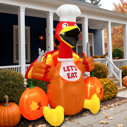 Thanksgiving Inflatable Turkey Decoration