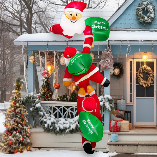 4 Inflatable Christmas Decorations