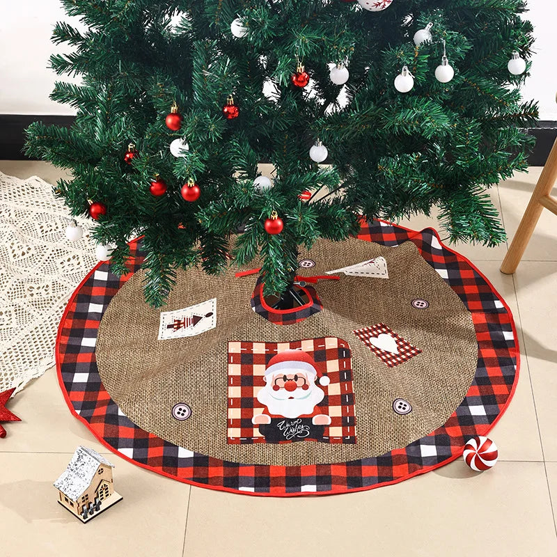 Christmas Tree Mat Decoration