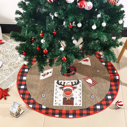 Christmas Tree Mat Decoration