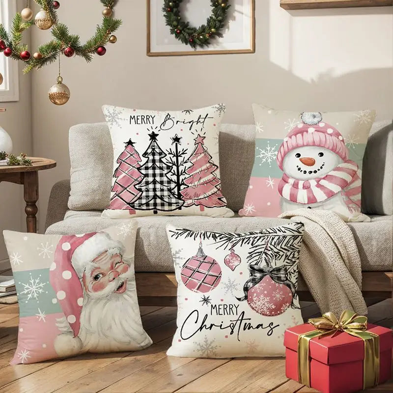 Christmas Throw Pillow Covers