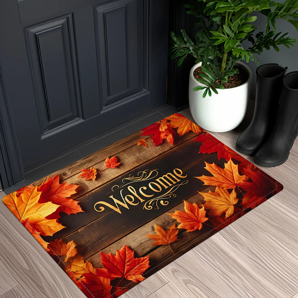 Quera Pumpkin Welcome Mat